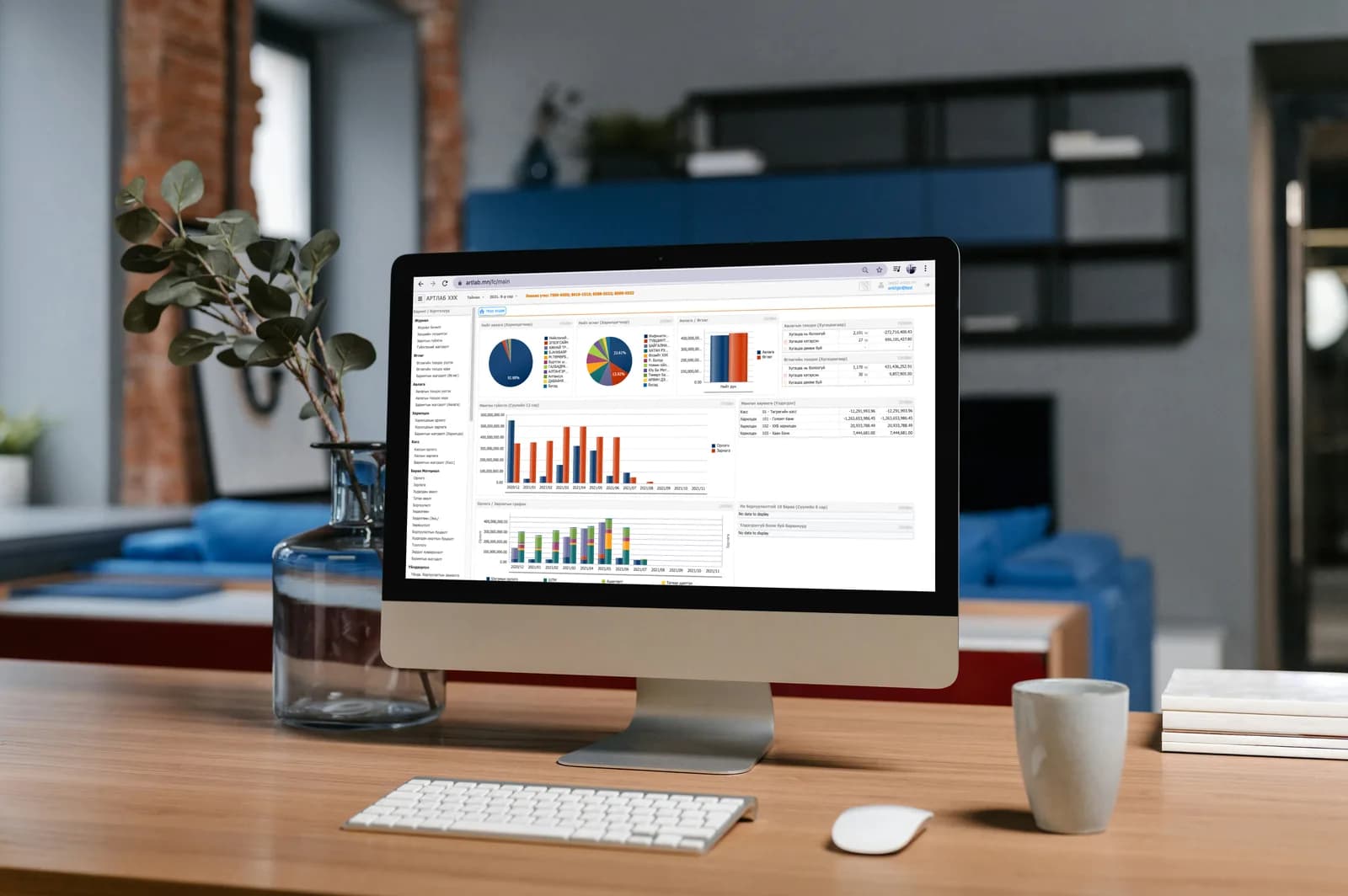 ArtLab dashboard
